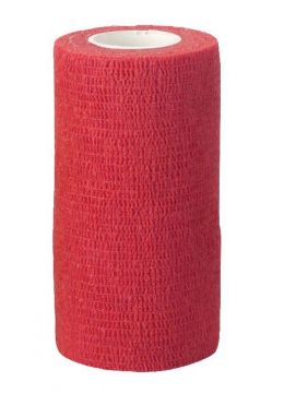 Kerbl EquiLastic Samoprzylepny Bandaż 7,5 cm Czerwony
