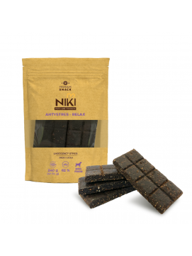 Niki Premium Snack Antystres - Relax Monobiałkowy Przysmak Dla Psów Na Uspokojenie i Redukcję Stresu 240 g