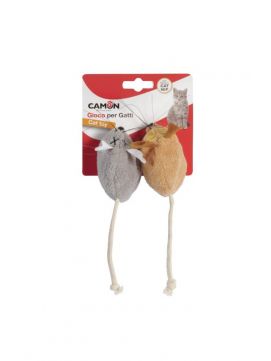 Camon Cat Toy Myszki z Kocimiętką 2 sztuki