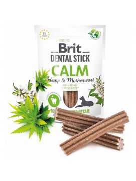 Brit Dental Stick Calm Hemp & Matherwort Przysmak Dla Psa 7 sztuk 251 g
