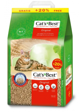 Jrs Cat`s Best Orginal Eco Plus Żwirek Dla Kota 10l/4,3 Kg + 20% Gratis!