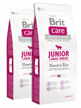 Pakiet Brit Care Lamb & Rice Jagnięcina 7 Ryż Junior Large Breed  Karma Dla Młodych Psów Dużych Ras 2 x 12 kg