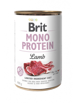 Brit Mono Protein Lamb Jagnięcina Mokra Karma Dla Psa 400 g