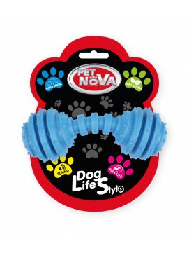 Pet Nova Dog Life Style Hantel Dental Niebieski o Zapachu Mity 12 cm