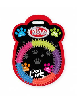 Pet Nova Dog Life Style Ringo Dental Kolorowe o Zapachu Mięty 15 cm