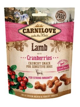 Brit Carnilove Strong Immunity Snack Odporność Lamb with Cranberries Jagnięcina Żurawina Przekąska Dla Psa 200 g
