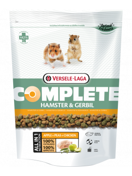 Versele Laga Complete Hamster & Gerbil Ekstrudowana Karma Dla Chomików i Myszoskoczków 500 g