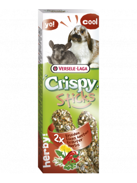 Versele Laga Crispy Sticks Rabbits-Chinchillas Herbs Kolby Dla Królików i Szynszyli 2 szt