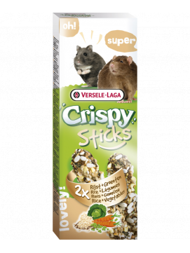 Versele Laga Crispy Sticks Hamster- Rats Rice & Vegetables Kolby Dla Chomików i Szczurów 2 szt