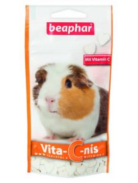 Beaphar Vita-C-nis Tabletki Z Witaminą C Dla Świnek Morskich 50 Tabletek