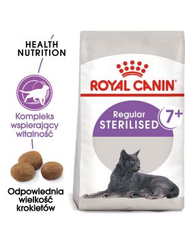 ROYAL CANIN Sterilised +7 3,5kg karma sucha dla kotów dorosłych, od 7 do 12 roku życia życia, sterylizowanych