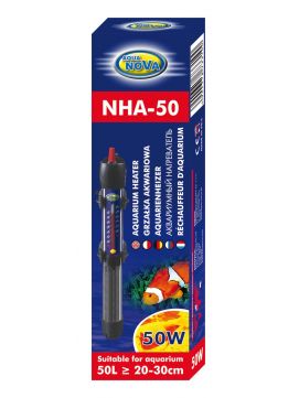 Aqua Nova NHA-50 Grzałka z Termostatem 50W Do Akwarium