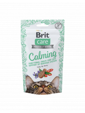Brit Care Cat Snack Calming Wsparcie Układu Nerwowego Przysmak Dla Kota 50 g