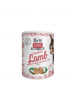 Brit Care Cat Snack Superfruits Jagnięcina  Przysmak Dla Kotów 100 g