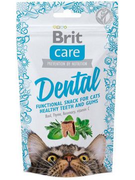 Brit Care Dental Snack Jama Ustna Przysmak Dla Kota 50 g