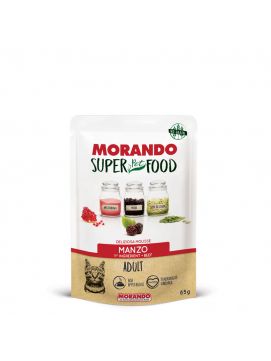 Morando Super Food Mokra Karma Dla Dorosłych Kotów Mus z Wołowiny 85 g