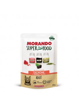 Morando Super Food Mokra Karma Dla Dorosych Kotw Mus z ososia 85 g